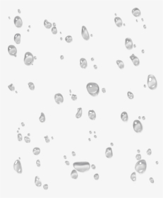 #ftestickers #raindrops - Black-and-white, HD Png Download, Transparent PNG