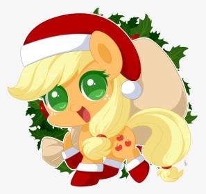 Mlp Applejack Christmas, HD Png Download, Transparent PNG