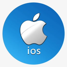 Ios - Black Wallpaper Iphone Logo, HD Png Download, Transparent PNG