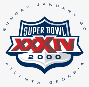 Super Bowl Xxxiv Logo, HD Png Download, Transparent PNG