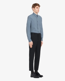 Stretch Poplin Shirt - Standing, HD Png Download, Transparent PNG