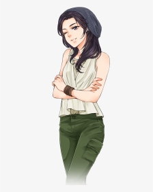 Anime Fan Made Casual Girl Oc, HD Png Download, Transparent PNG