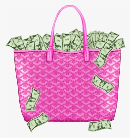Transparent Pink Money Bag, HD Png Download, Transparent PNG