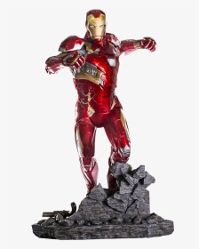 Iron Man Statue Transparent, HD Png Download, Transparent PNG