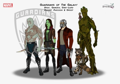 Image Stock Starlord Drawing Guardians The Galaxy - Disney Xd Marvel Guardians Of The Galaxy Star Lord, HD Png Download, Transparent PNG
