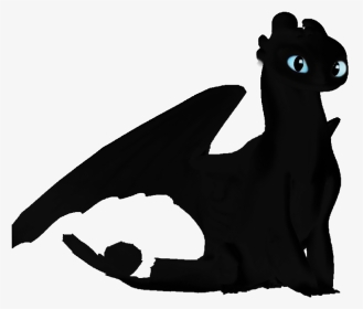 Another Female Night Fury Ash, My Oc - Black Female Night Fury, HD Png Download, Transparent PNG