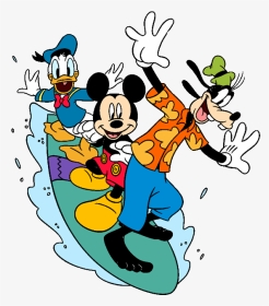 Clip Art Donald Mickey And Galore 2 Goofy Duck Mouse - Mouse And Friends Coloring Pages, HD Png Download, Transparent PNG