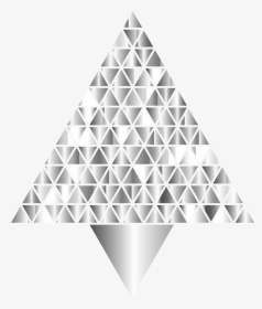 Triangle,symmetry,cone - Triangle, HD Png Download, Transparent PNG