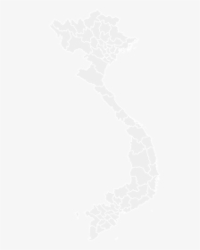 Printable Outline , Blank Vietnam Map - Vietnam Outline Map Black, HD Png Download, Transparent PNG