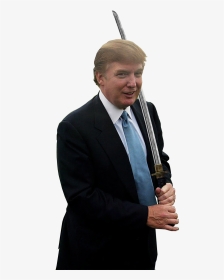 Trump With Samurai Sword, HD Png Download, Transparent PNG