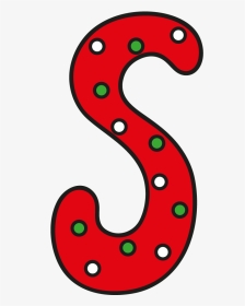 Clipart Christmas Letter S, HD Png Download, Transparent PNG