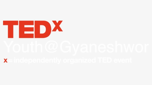 Tedx Logo Black Background - Tedx, HD Png Download, Transparent PNG