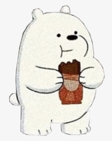 #freetoedit #webarebears #aesthetic #paleaesthetic - Polar Bear Aesthetic Cartoon, HD Png Download, Transparent PNG