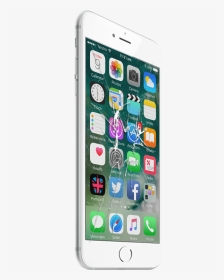 An Iphone 6 With Smashed Screen - Iphone 7, HD Png Download, Transparent PNG