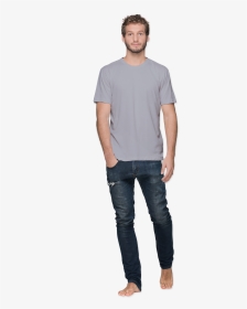 Jeans Men T Shirt, HD Png Download, Transparent PNG