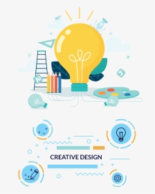 Creative-design - Creatividad Y Generacion De Ideas, HD Png Download, Transparent PNG