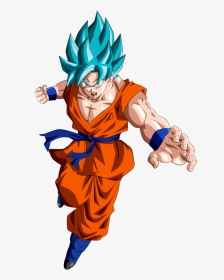 Ssgss Goku Png Hd - Orange And Blue Character, Transparent Png, Transparent PNG