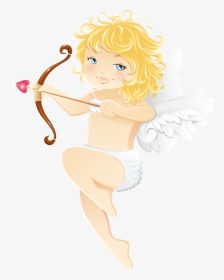 Cartoon Picture Of Cupid Png, Transparent Png, Transparent PNG