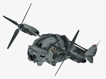 Giant In The Playground Forums - Fallout 3 Vertibird Flying, HD Png Download, Transparent PNG