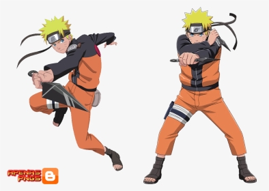Naruto Uzumaki Png Render - Naruto Shippuden Naruto Full Body, Transparent Png, Transparent PNG