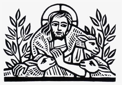 Clipart Jesus The Good Shepherd, HD Png Download, Transparent PNG