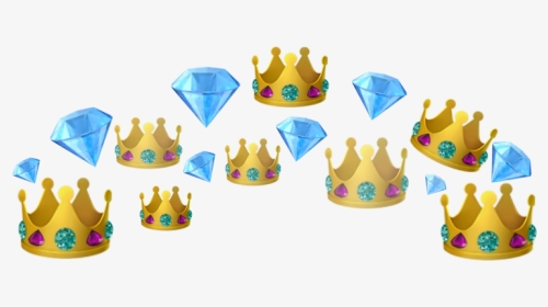 #sticker #sticker #crown #emoji #emojis #emojicrown - Cartoon, HD Png Download, Transparent PNG