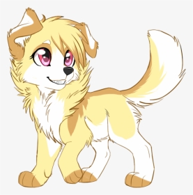 Cute Wolf Drawing Anime And Pin On Wolfs With - Cute Anime Wolf Drawings, HD Png Download, Transparent PNG