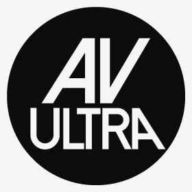 Av-ultra - Black Circle, HD Png Download, Transparent PNG