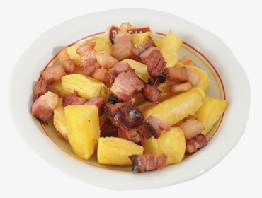 Imagem Mandioca Com Bacon - Home Fries, HD Png Download, Transparent PNG