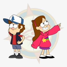 Brother And Sister By Dragon - Brother And Sister Tv Cartoon, HD Png Download, Transparent PNG