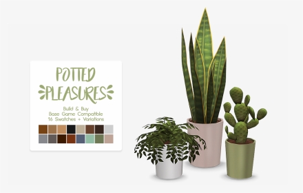 Sims 4 Maxis Match Plants, HD Png Download, Transparent PNG