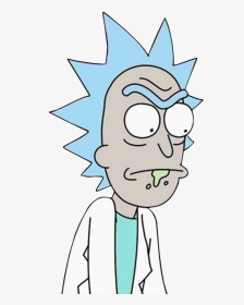 Rick And Morty Cartoon Drawing, HD Png Download, Transparent PNG