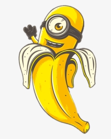 #banana #minion #yellow - Gebelia Banana, HD Png Download, Transparent PNG