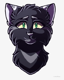 Warrior Cats Drawing Headshot, HD Png Download, Transparent PNG