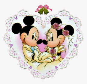 Mickey And Minnie Wedding Anniversary, HD Png Download, Transparent PNG