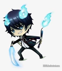 Rin Chibi Blue Exorcist, HD Png Download, Transparent PNG