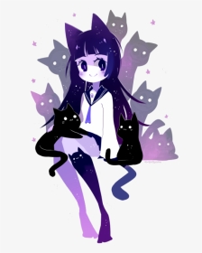 Anime Cats, HD Png Download, Transparent PNG