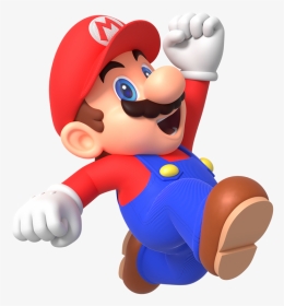 Super Mario Characters Mario 64 Jumping, HD Png Download, Transparent PNG