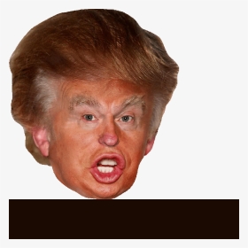 Donald Trump Distorted Face, HD Png Download, Transparent PNG