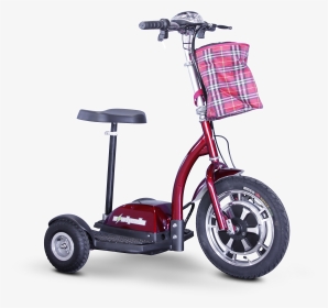 Ewheels Ew-18 Stand/ride Scooter With Folding Tiller, HD Png Download, Transparent PNG