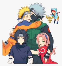 Naruto Sasuke Sakura Kakashi, HD Png Download, Transparent PNG