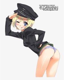 Strike Witches Erica Sexy, HD Png Download, Transparent PNG