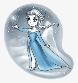 Cold Drawing Frozen Heart - Disney Drawings By Daekazu, HD Png Download, Transparent PNG