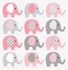Printable Elephant Macaron Template, HD Png Download, Transparent PNG