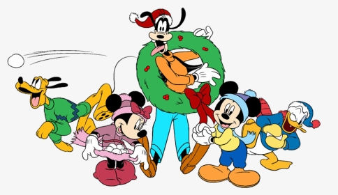 Mickey Mouse Goofy Christmas, HD Png Download, Transparent PNG