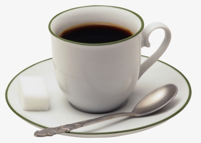 Background Coffee Transparent Mug Cup - Coffee Cup With Spoon Png, Png Download, Transparent PNG