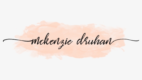 Mckenzie Druhan - Calligraphy, HD Png Download, Transparent PNG