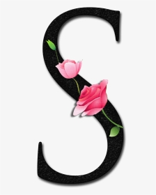 S Letter Alphabet Flower, HD Png Download , Transparent Png Image - PNGitem