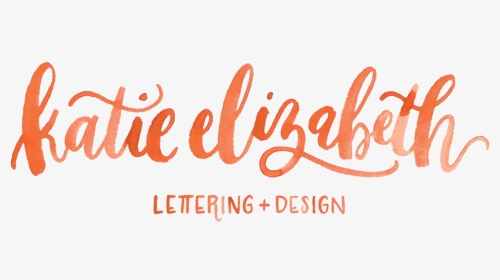 Katie Elizabeth Lettering Design, HD Png Download, Transparent PNG
