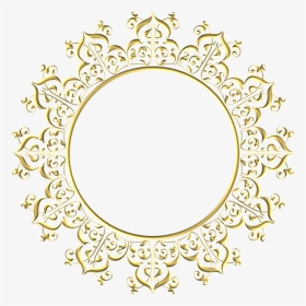 adorn #adornment #adorno #quadro #moldura #borda #vetor - Circle Design  Transparent Background, HD Png Download , Transparent Png Image - PNGitem